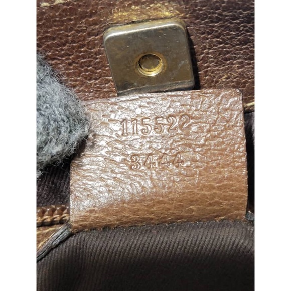 Authentic Gucci Monogram GG Canvas Crossbody/Shoulder Bag Beige/Brown - Picture 7 of 14